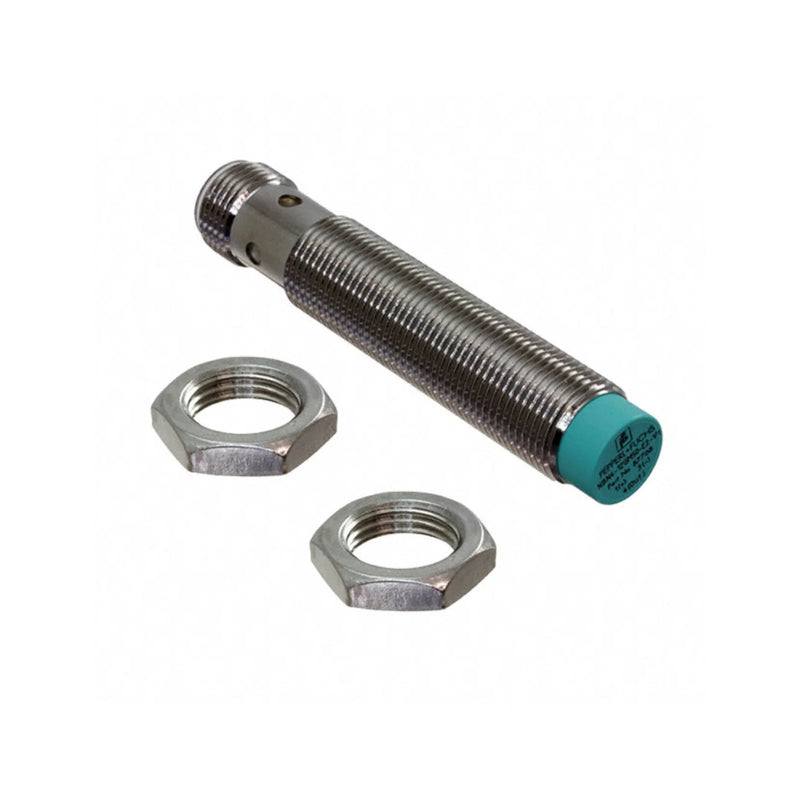 Pepperl+Fuchs NBN4-12GM50-E2-V1 inductive proximity sensor, M12 flush, PNP NO, 4 mm sensing range