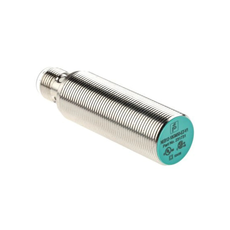 Pepperl+Fuchs NEB12-18GM50-E2-V1 inductive sensor, 12 mm flush, PNP NO, M18 housing