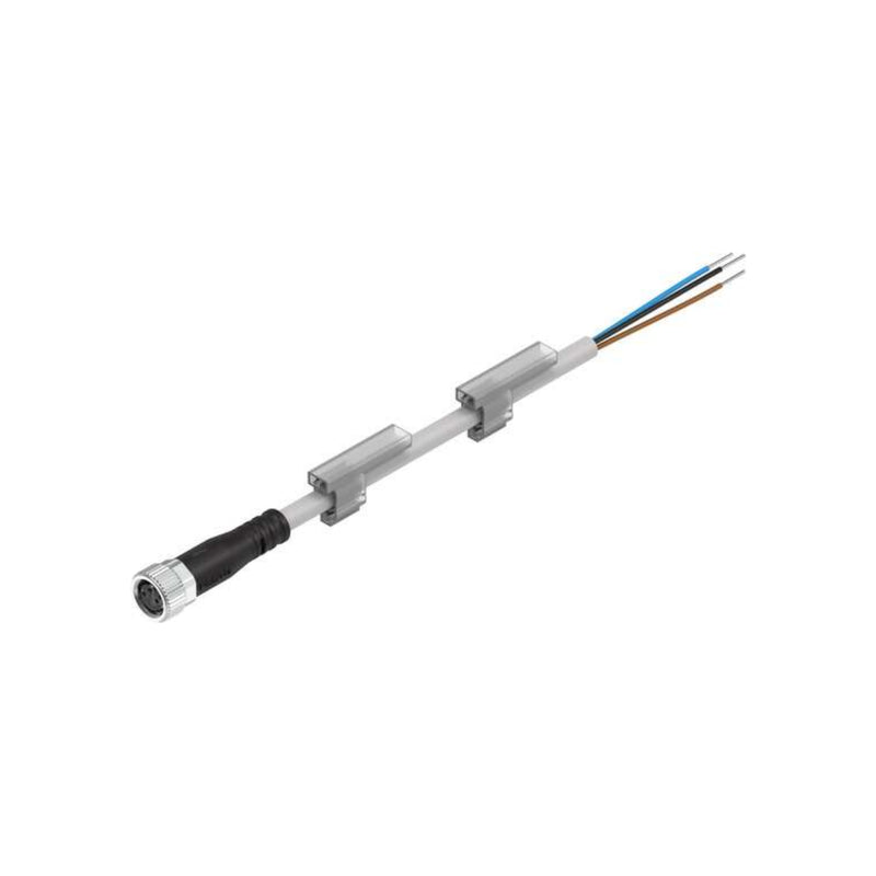 Festo NEBU-M8G3-K-10-LE3 10 m M8 3-pin straight cable for sensors and valves