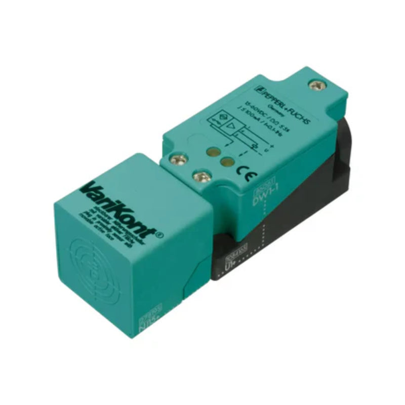 Pepperl+Fuchs NJ15‑U1‑DW1‑1 inductive proximity sensor, 15 mm non‑flush, dual‑wire PNP NO, M18 housing, IP67
