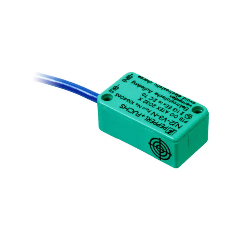 Pepperl+Fuchs NJ2‑V3‑N NAMUR inductive proximity sensor, M12, 2 mm flush