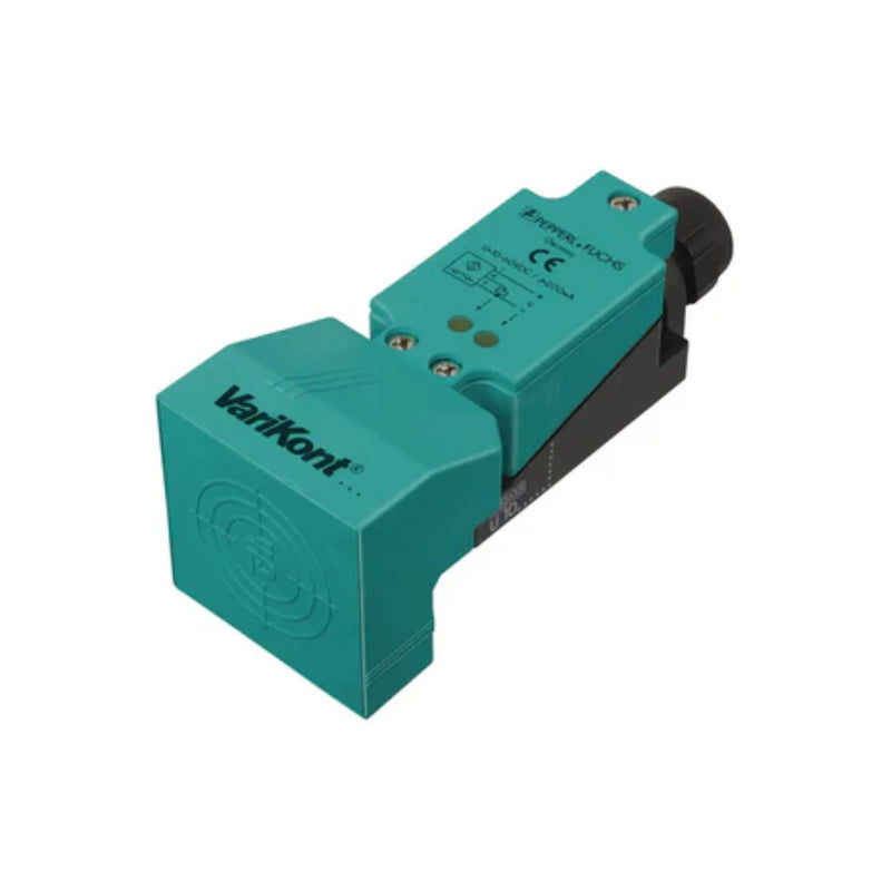 Pepperl+Fuchs NJ40‑U10‑E2 inductive proximity sensor, 40 mm non‑flush, PNP NO, M30 housing, IP67