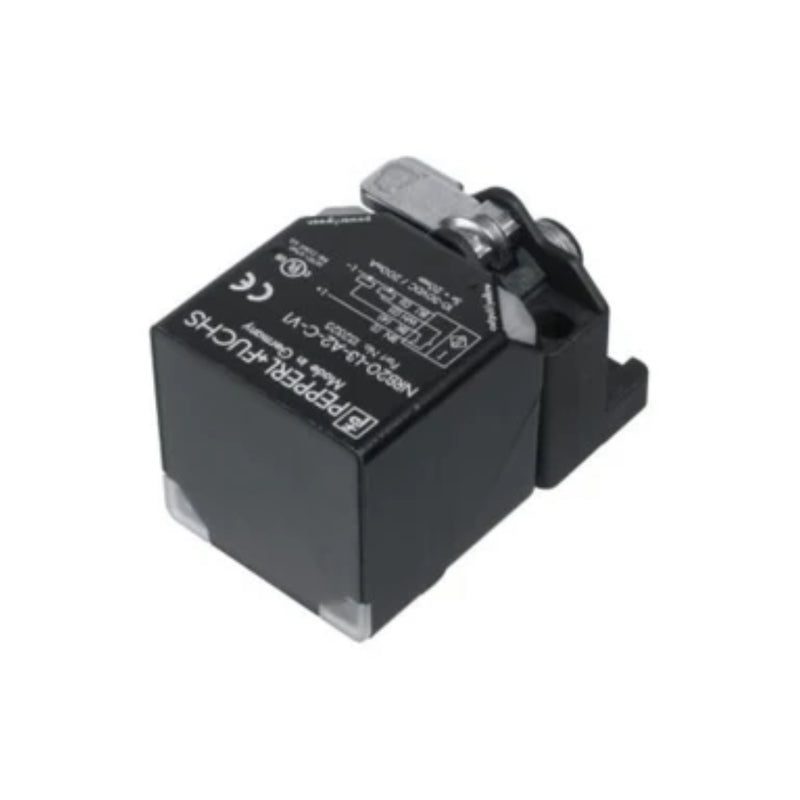 Pepperl+Fuchs NRB20‑L3‑A2‑C‑V1 inductive sensor, 20 mm non‑flush, PNP NO, M30 housing, IP67