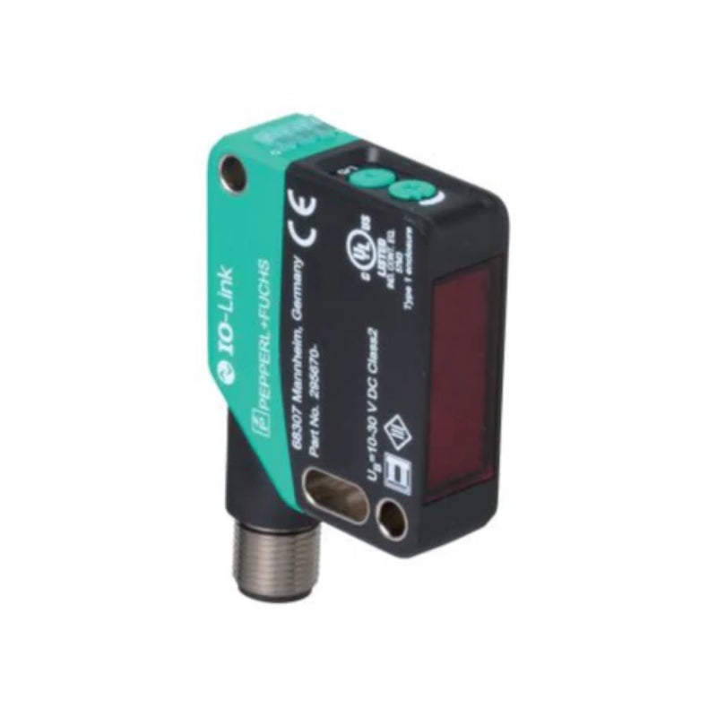 Pepperl+Fuchs OBT650-R200-2EP-IO-V1 retroreflective photoelectric sensor, 6.5 m range, IO-Link, PNP, IP67