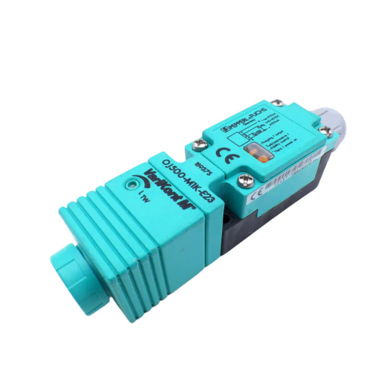Pepperl+Fuchs OJ500‑M1K‑E23 ultrasonic sensor, 500 mm range, IO‑Link, IP67 housing