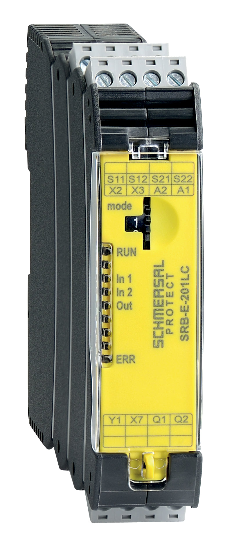 Schmersal SRB-E-201LC Safety Relay provides top-tier protection for machinery requiring high reliability.