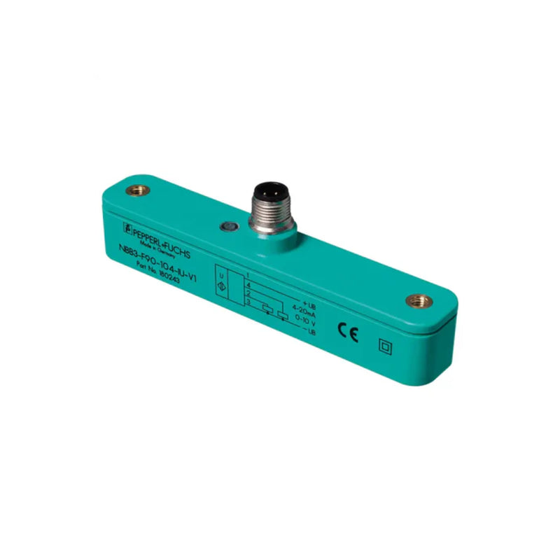 Pepperl+Fuchs PMI120-F90-IU-V1 inductive position sensor, 120 mm analog range, IP67, M12 connector
