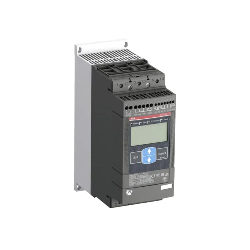ABB PSE30-600-70 soft starter, 30 A, 600 V, three-phase motor control.