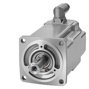 Genuine Siemens servo motor part number 1FK2104-5AK10-0SA0, used in industrial motion control systems