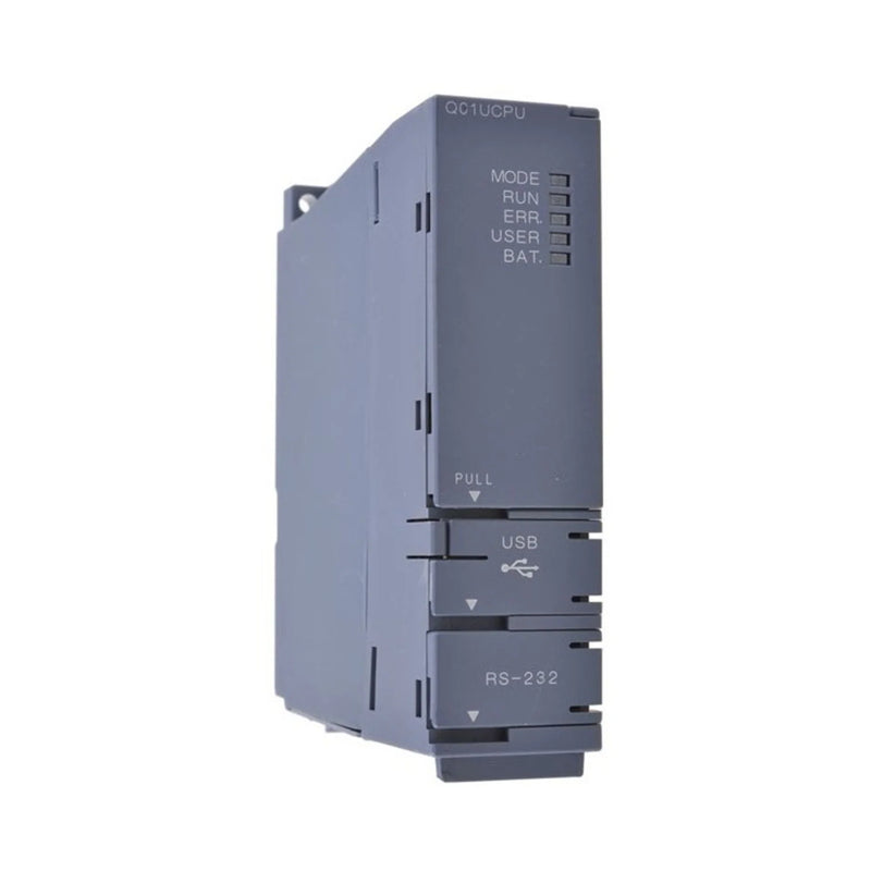 Compact Mitsubishi Q01UCPU module with 20k steps, MELSEC-Q PLC processor