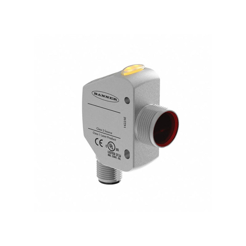 Banner Q4XTBLAF300-Q8 sensor ensures accurate short-range detection in industrial settings.