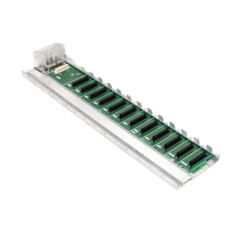 Mitsubishi Q612B PLC unit, 12-slot Q Series rack, suitable for DIN or panel mount