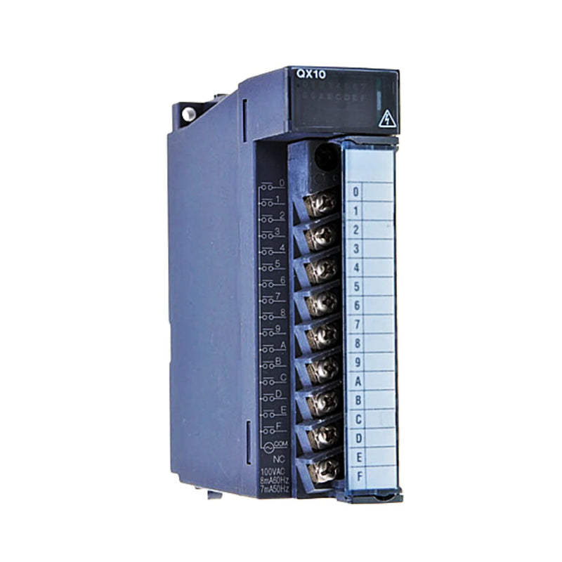 Mitsubishi QX10 8-point digital input module for 24V DC Q Series PLC