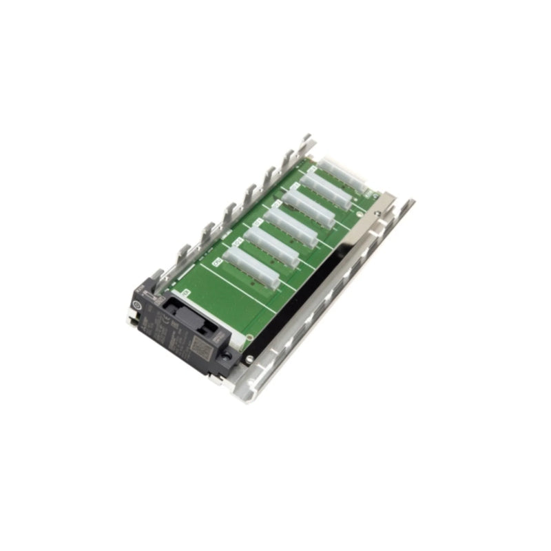 Mitsubishi R35B base unit, 5-slot backplane for MELSEC iQ-R, supports CPU and I/O, DIN rail mount.