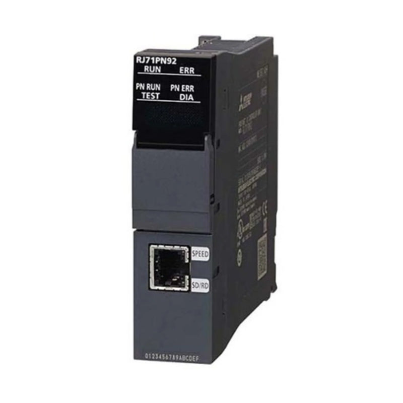 Mitsubishi RJ71PN92 PROFINET IO controller, 100 Mbps, 32-point I/O