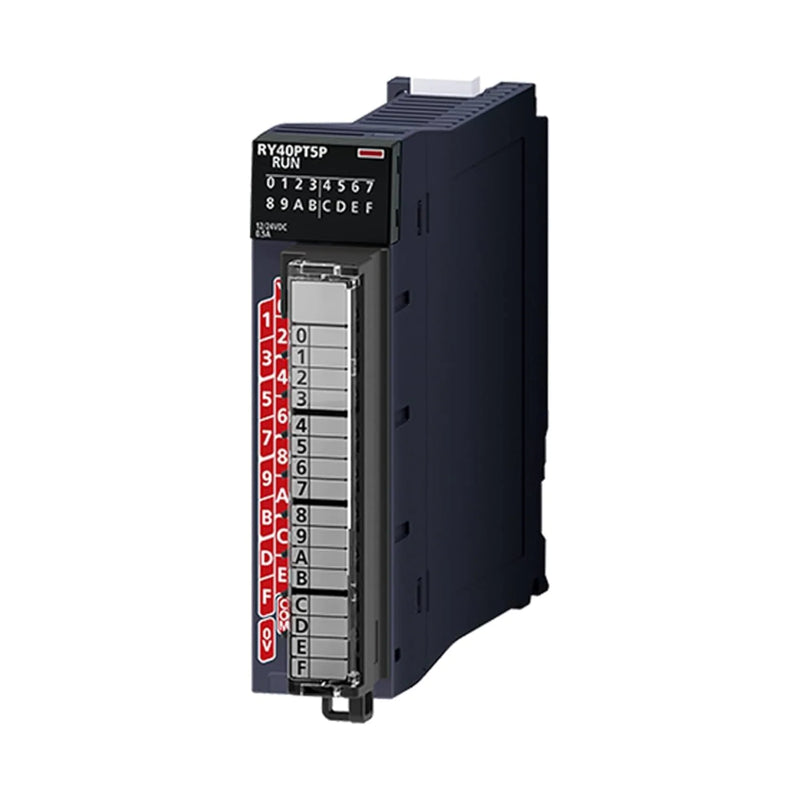 RY40PT5P 16-point output module, 24V DC, screw terminal for use with MELSEC iQ-R series