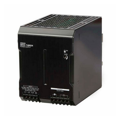 Omron S8VK-T48024 | Three-Phase DIN Rail Power Supply | 480W |