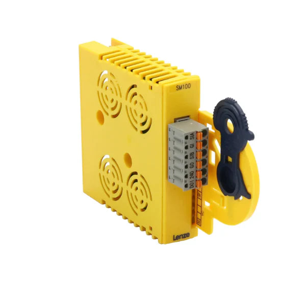 Lenze SM100 servo synchronous motor, compact high-precision motor for industrial automation