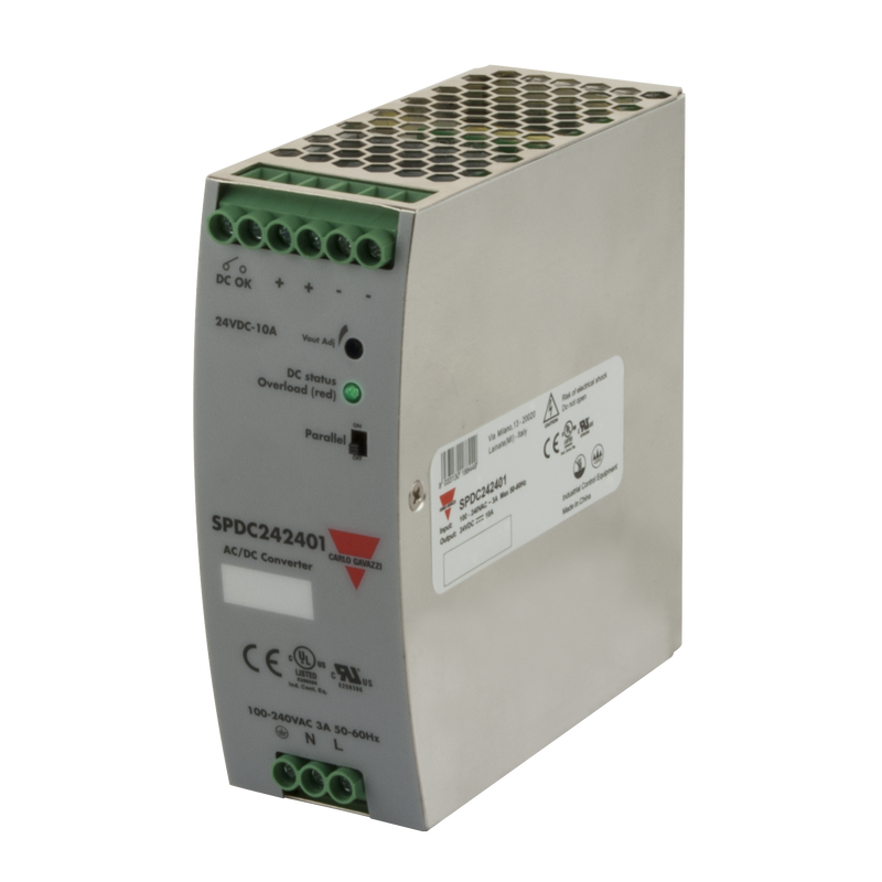 Carlo Gavazzi SPD242401 industrial power supply, reliable and compact for robust performance.