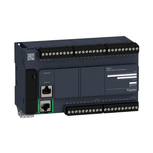 Schneider Electric TM221CE40T Modicon M221 logic controller with Ethernet and transistor outputs