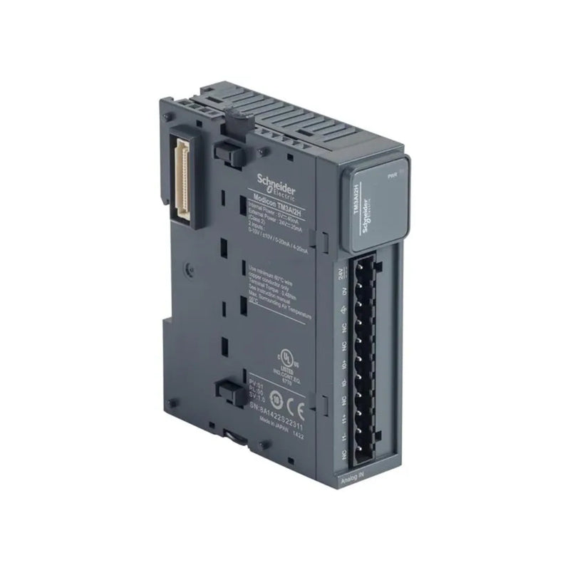 Schneider Electric TM3AI2H 2‑channel high‑speed analog input module, 16‑bit, 12–24 VDC, Modicon TM3