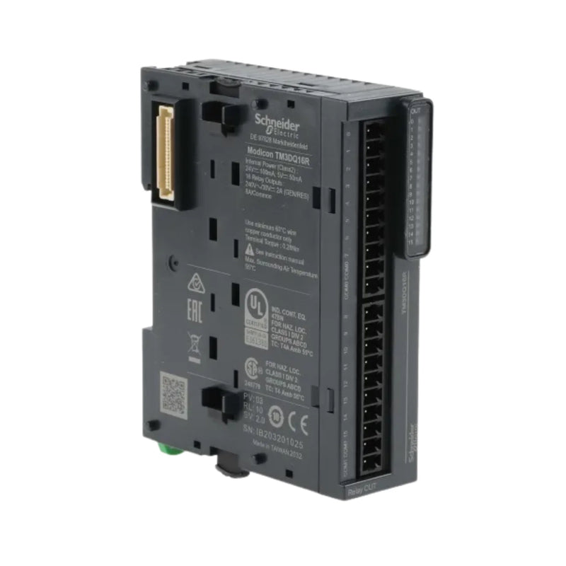 Schneider Electric TM3DQ16R 16-channel relay output module for Modicon TM3