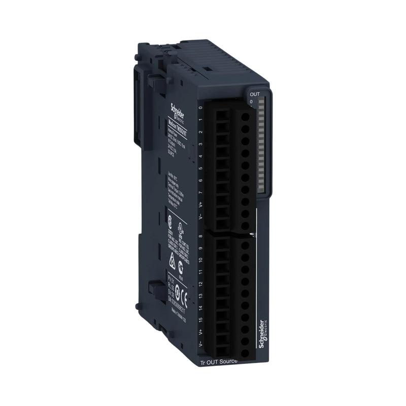 Schneider Electric TM3DQ16T 16-channel 24 VDC transistor output module