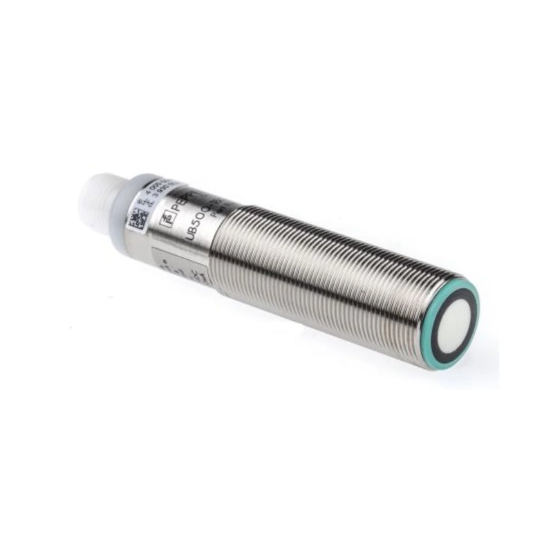 Pepperl+Fuchs UB500-18GM75-E5-V15 ultrasonic sensor, 30–500 mm range, M18, analog output, IP67