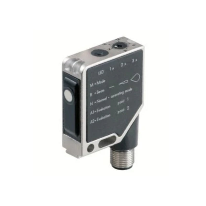 Pepperl+Fuchs UB800‑F12‑EP‑V15 cylindrical ultrasonic sensor, cartridge-style F12 housing, 800 mm range, PNP NO, IP67