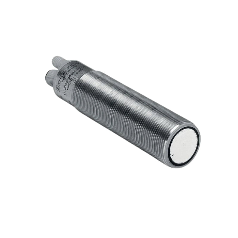 Pepperl+Fuchs UC2000‑30GM‑IUR2‑V15 ultrasonic sensor, M30 stainless housing, 80–2000 mm, analog outputs