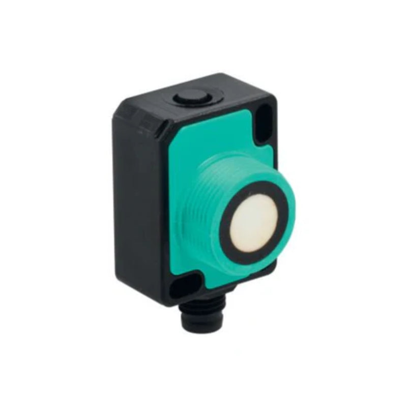Pepperl+Fuchs UC800-F77S-EP-IO-V31 ultrasonic sensor, 800 mm range, compact rectangular design, IO-Link, IP67