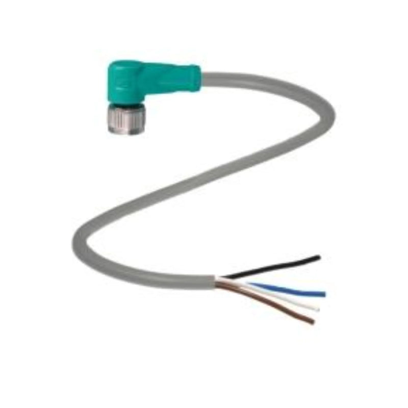 Pepperl+Fuchs V1-W-10M-PUR M12 female sensor cable, 4-pin, 10 m PUR jacket