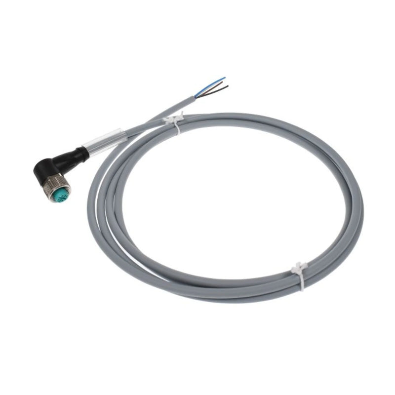 Pepperl+Fuchs V1-W-2M-PUR M12 female straight sensor cable, 2 m PUR jacket