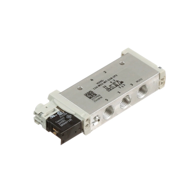 VUVG-L14-M52-MT-G18-1P3 | Compact 5/2-Way Pneumatic Solenoid