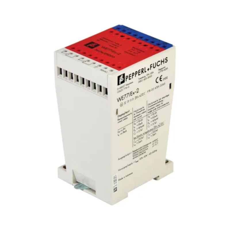 Pepperl+Fuchs WE77/EX-2 2-channel intrinsic-safety switch amplifier, DIN-rail
