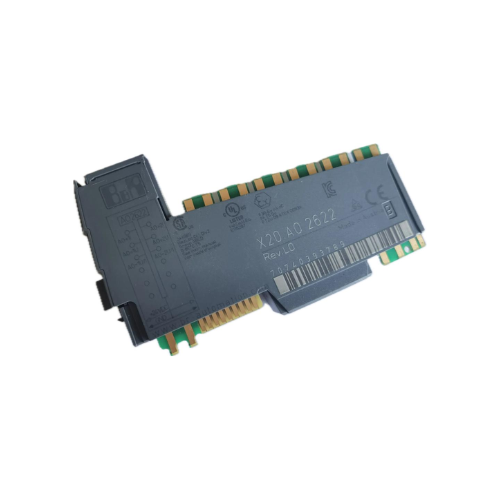 B&R X20AO2622 2-channel analog output module, 0–10 V / 0–20 mA, X20 series

