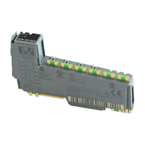 B&R X20AO4632 4-channel analog output module, 0–10 V / 0–20 mA, X20 series

