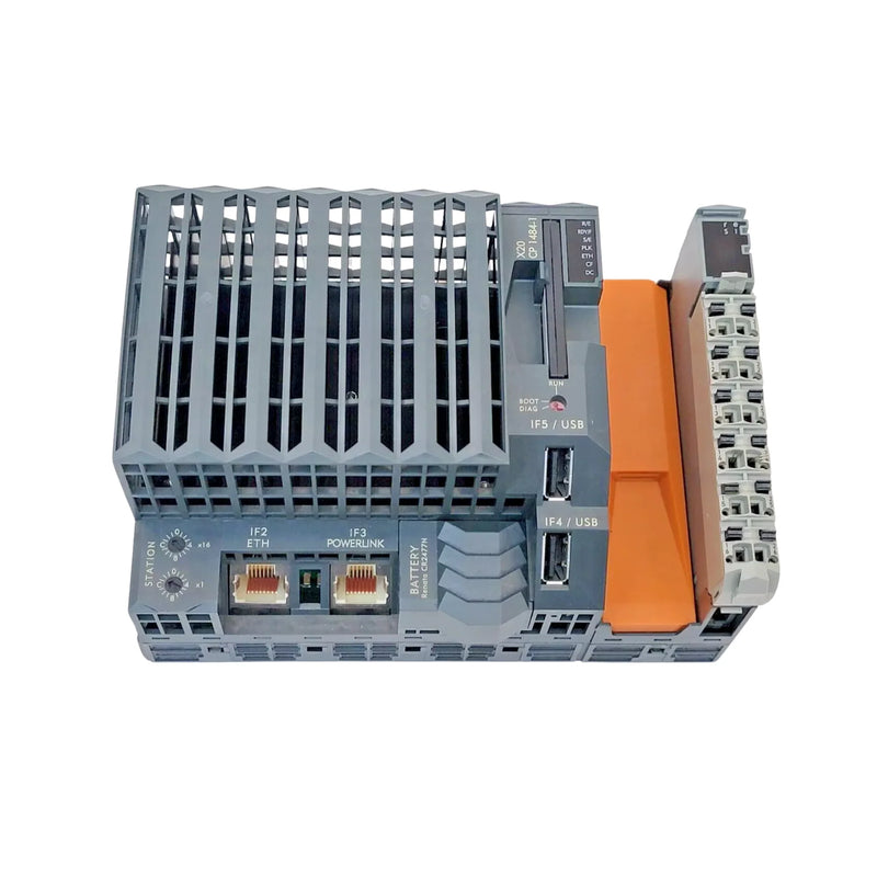 B&R X20CP1484-1 CPU module, Intel Atom, 1 GB RAM, dual Ethernet, X20 Series