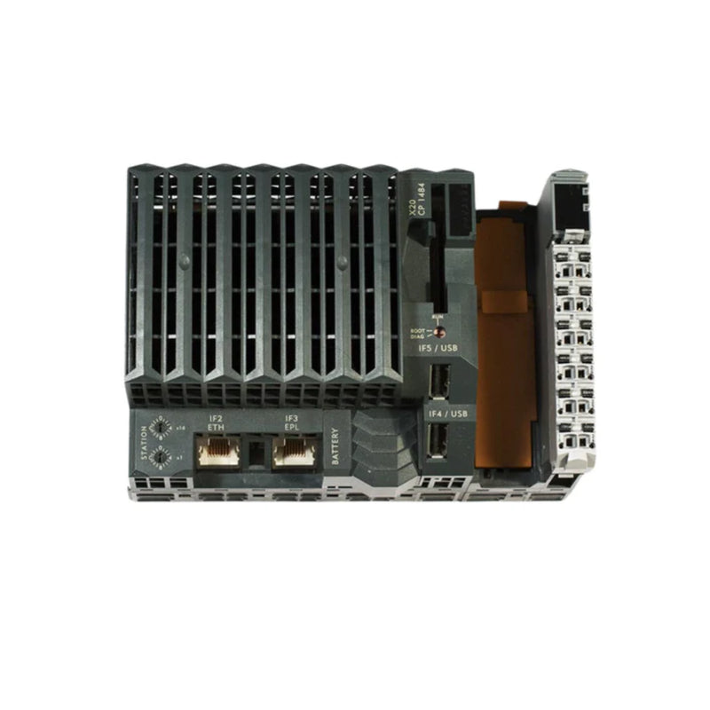 B&R X20CP1484 compact CPU module with Intel Atom, Ethernet, and POWERLINK