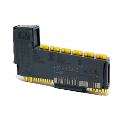 B&R X20DO8332 8-channel digital output module, 24 V DC 0.5 A, X20 series

