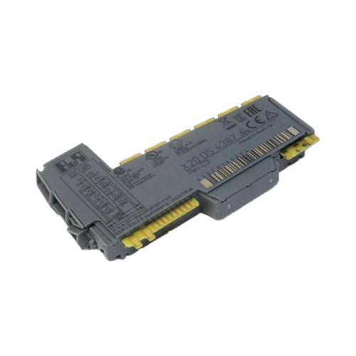 B&R X20DS4387 8 DI + 8 DO digital I/O module, 24 V DC sink, X20 series

