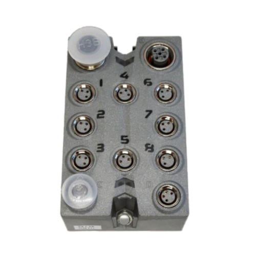 B&R X67DM1321 digital I/O module, 8 DI and 4 DO, IP67, X67 series

