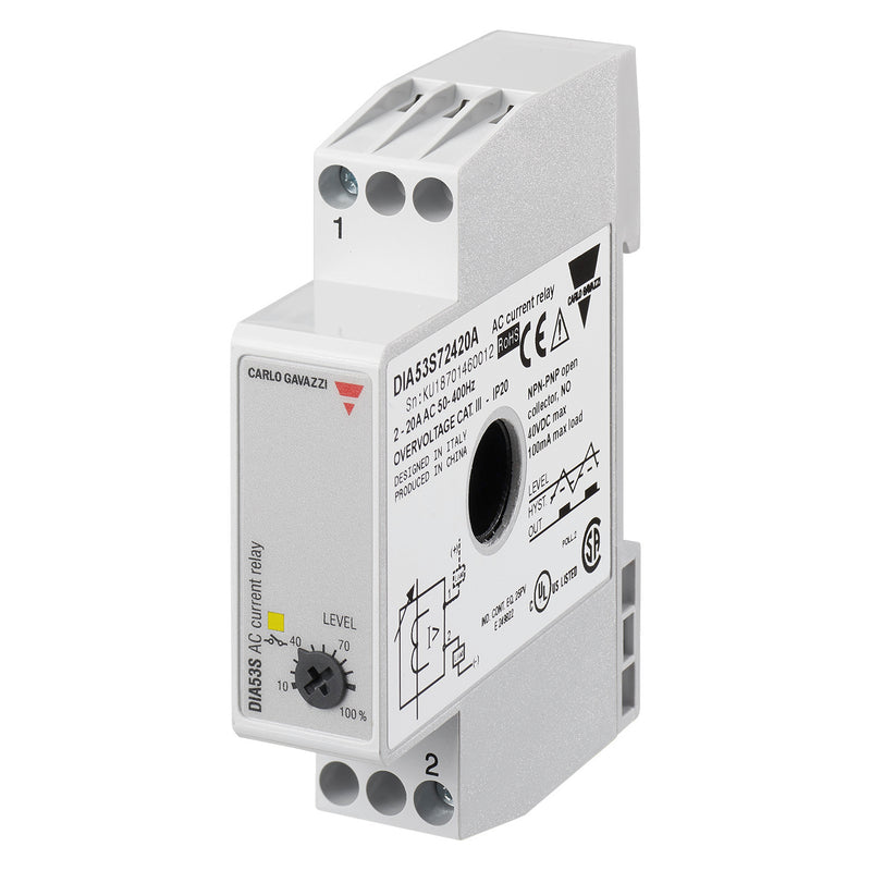 Carlo Gavazzi DIA53S72420A designed for robust industrial-grade control applications