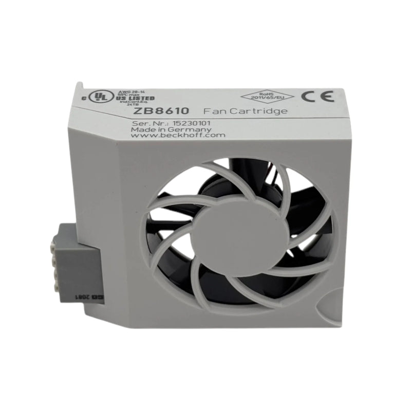 Beckhoff ZB8610 power supply terminal for EtherCAT Box modules with compact design and reliable performance.