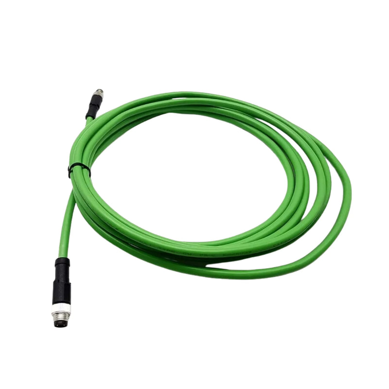 Beckhoff ZK1090-3131-0030 EtherCAT cable, 0.3 m with M8 connectors, for reliable industrial automation communication.