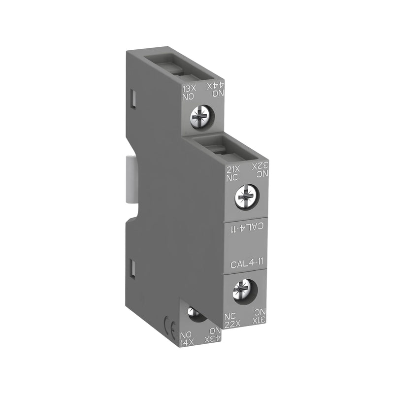 ABB CAL4-11 | Auxiliary Contact Block, 1NO + 1NC, Front Mounting