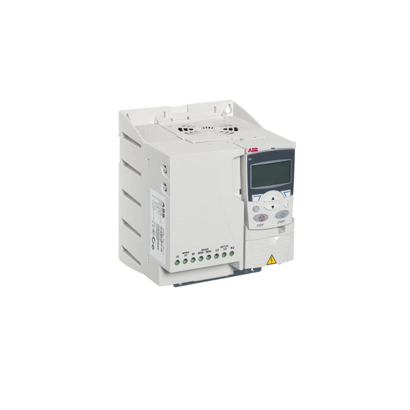 ABB ACS355-03E-12A5-4 VFD, 7.5 HP, 480 V, IP20, ideal for motor control in industrial pumps, conveyors, and fans.