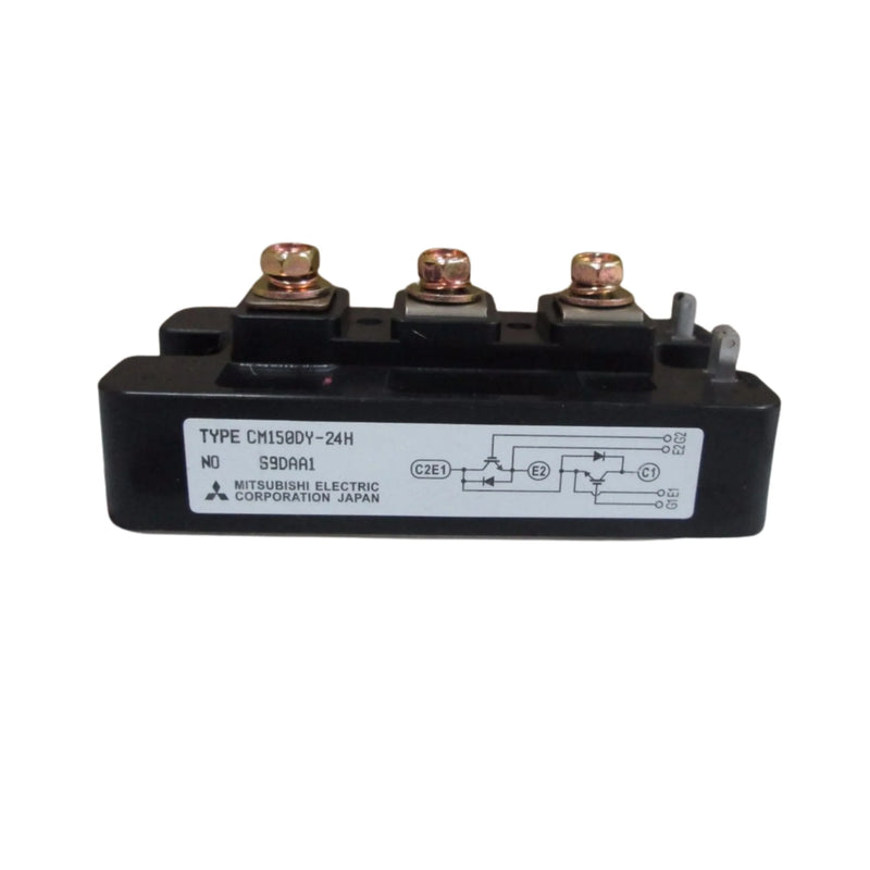 Mitsubishi CM150DY-24H module, dual IGBT 150 A 1200 V, trench-gate, insulated base