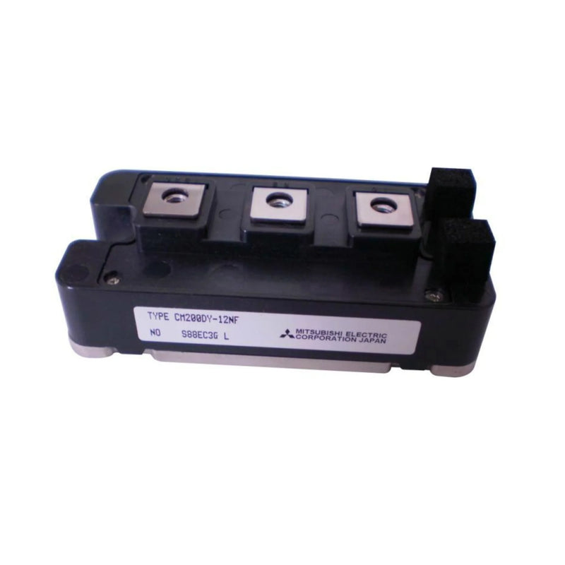 Mitsubishi CM200DY-12NF module, 200 A, 600 V, dual trench structure, chassis mount