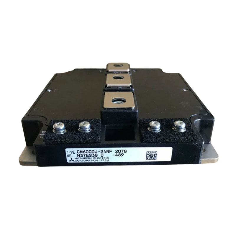 Mitsubishi CM600DU-24NF IGBT module, 600 A, 1200 V, dual transistors, chassis mount